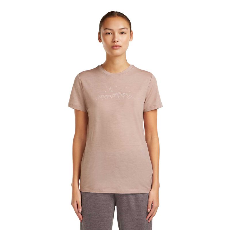 Icebreaker W Merino 150 Tech Lite SS Tee Sparkling Stars image number 0